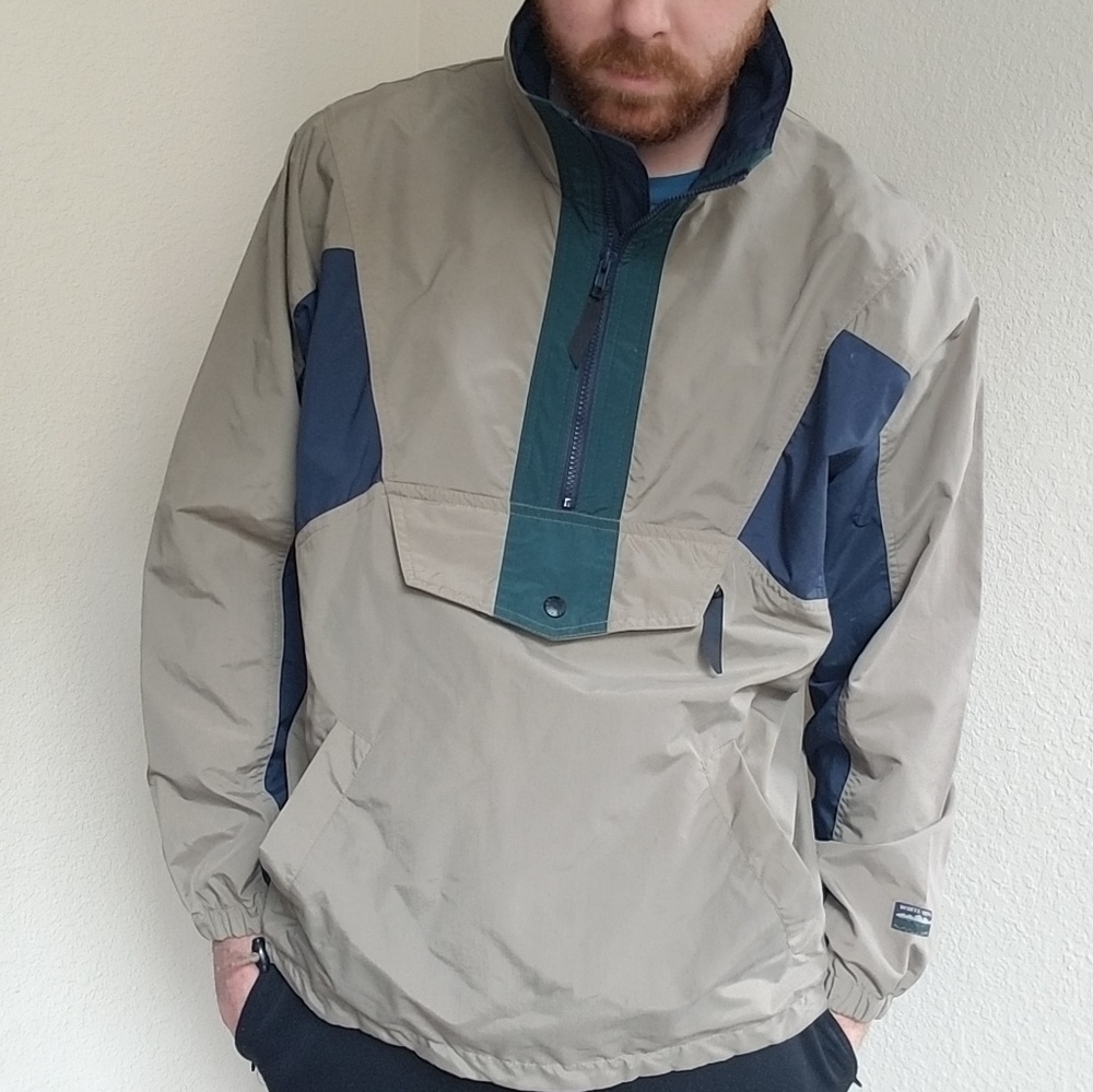 Vintage Windbreaker - Waterproof - Color Block